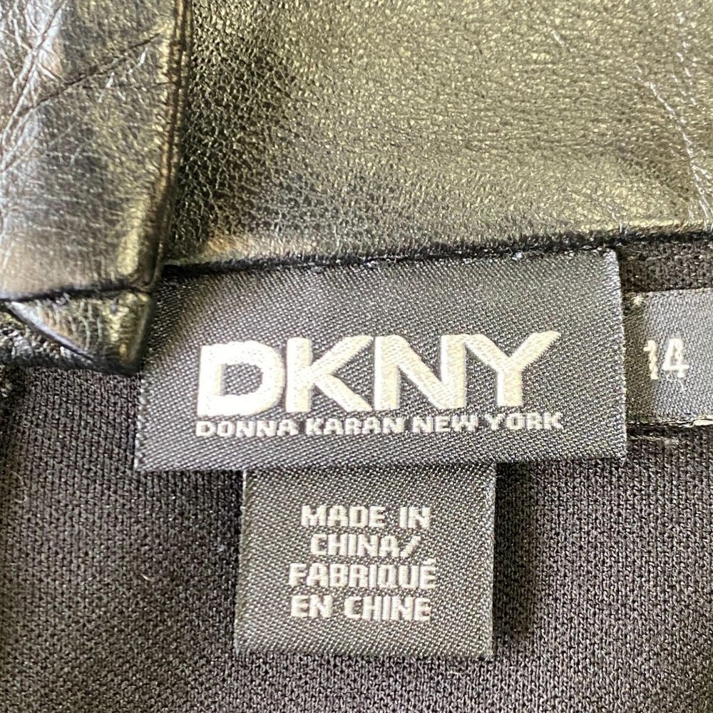 Dkny Black Solid Skirt - image 2